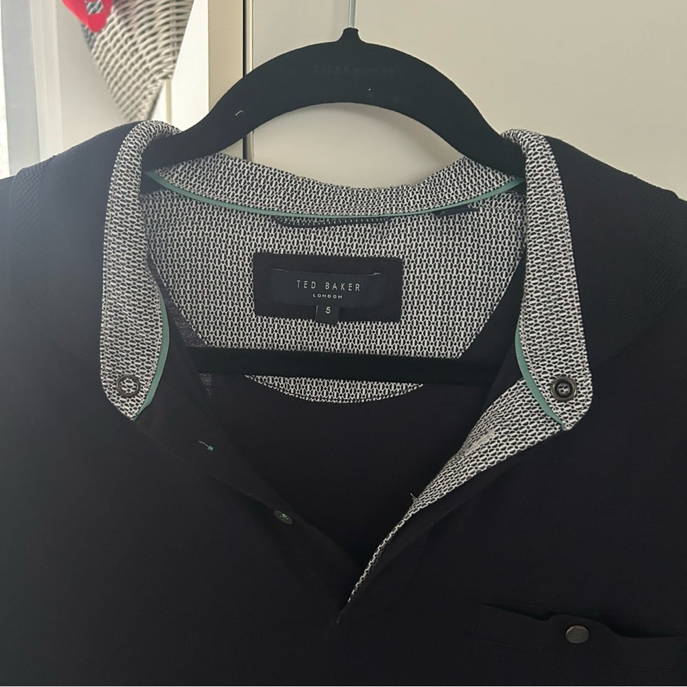 Ted Baker Polo Short Sleeve Shirt Size Medium to Large