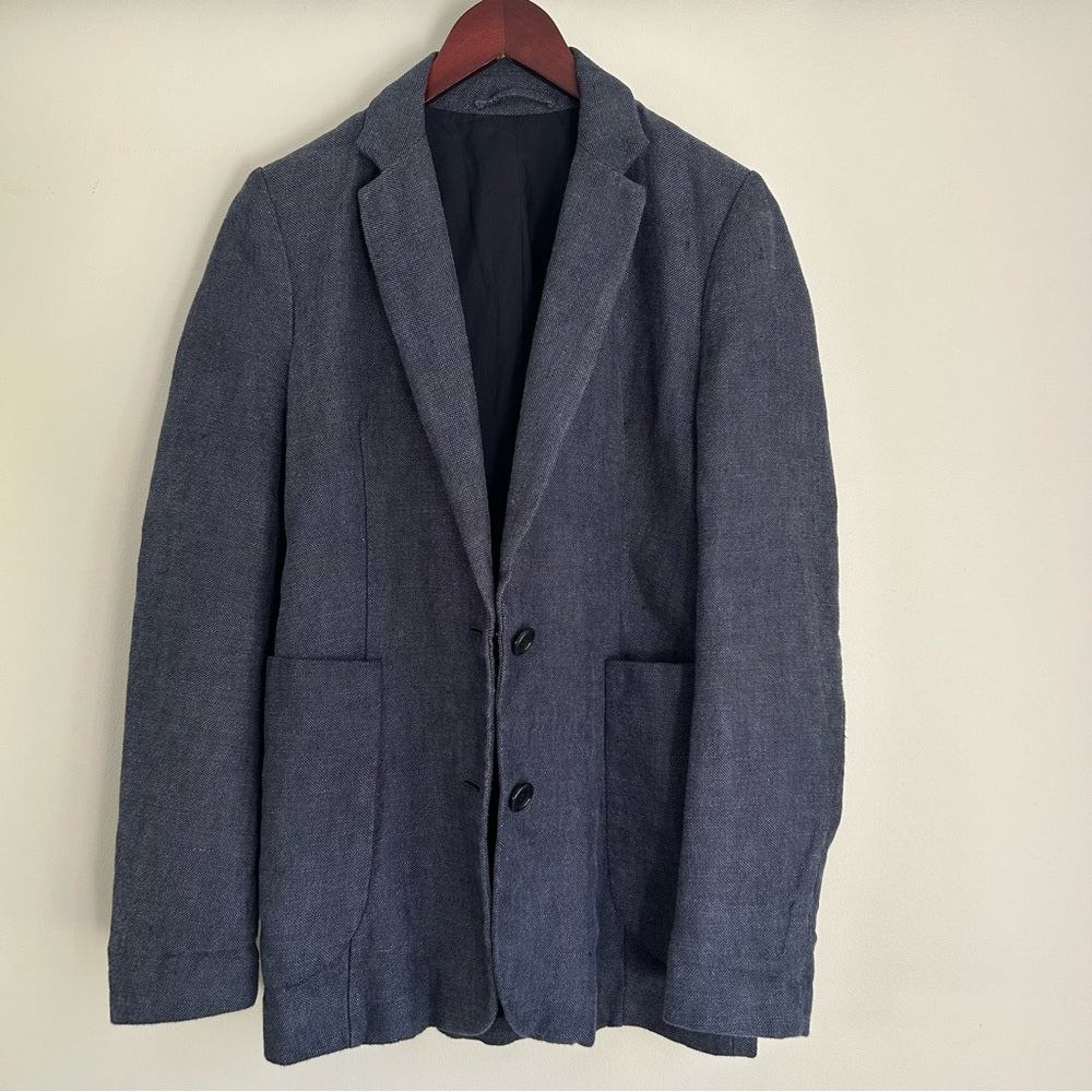 Aritzia Wilfred Linen Oversized SoftBlazer Jacket