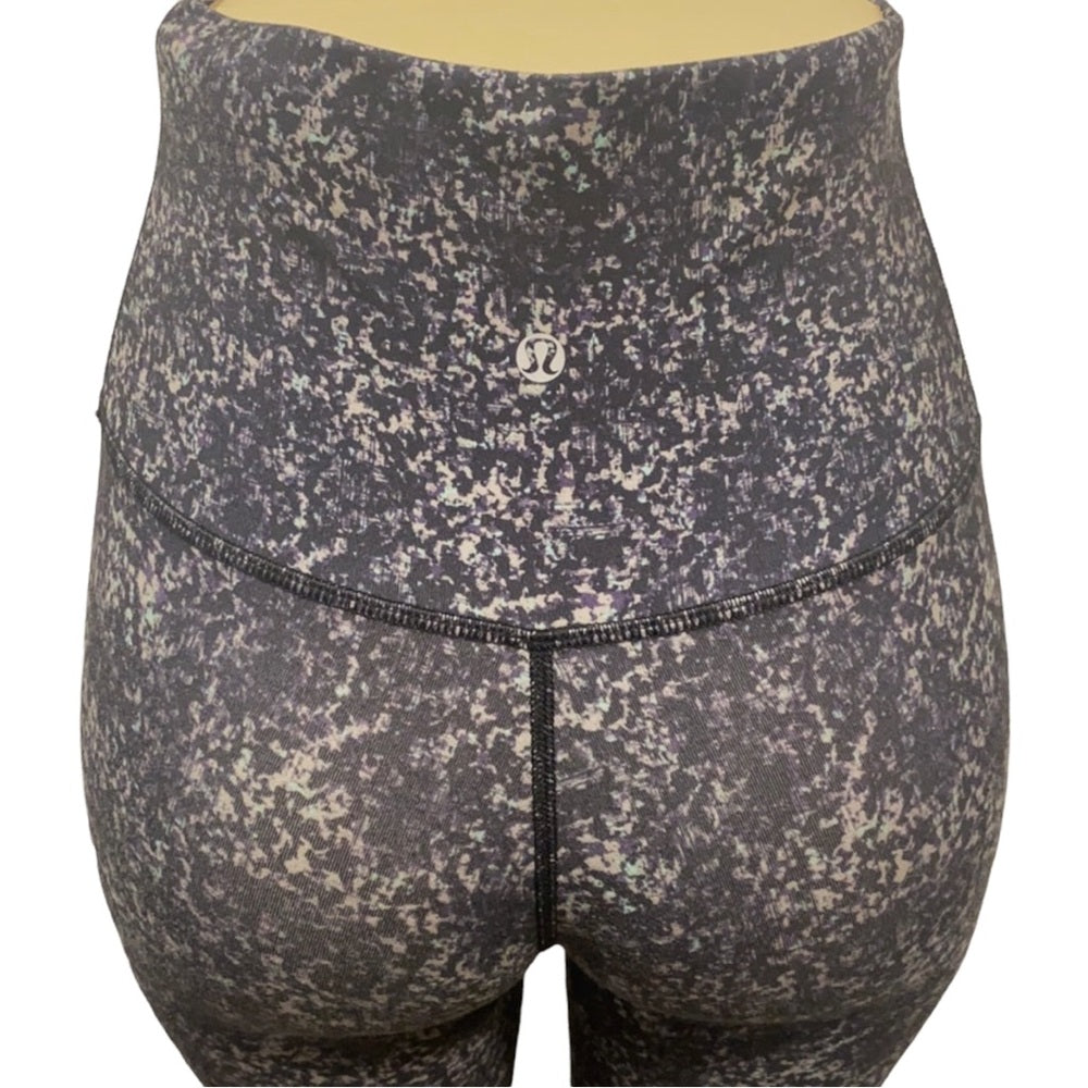 Lululemon Wunder Under Super High Leggings Full-On Luon (Roll Down) Rare Size 4