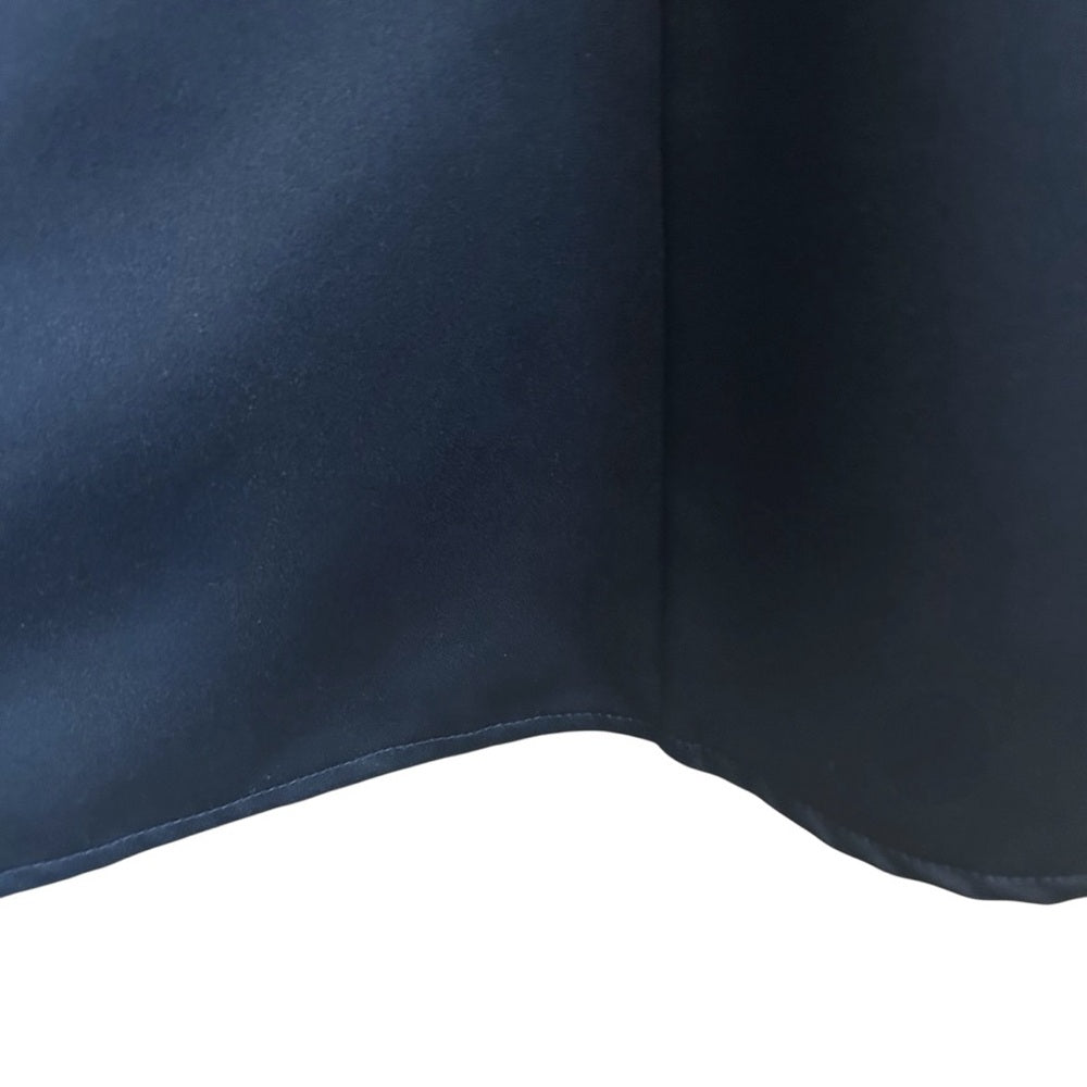 Long Dark Navy Formal Gown Dress Empire Waist Size 12