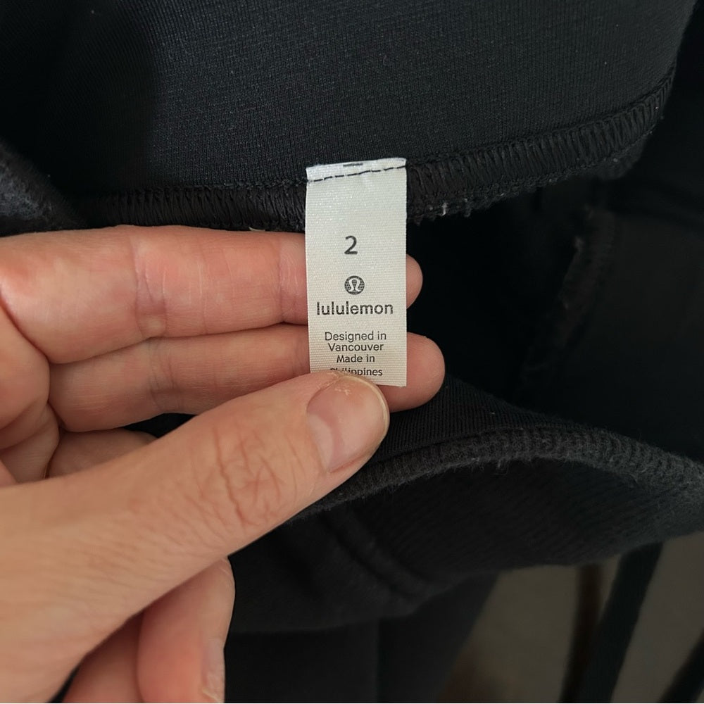 Lululemon Warm Down Jogger Black Size 2