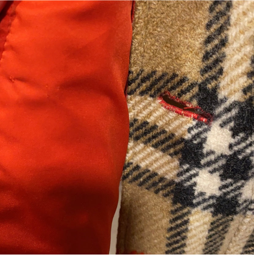 Burberry’s Vintage Reversible Wool Coat