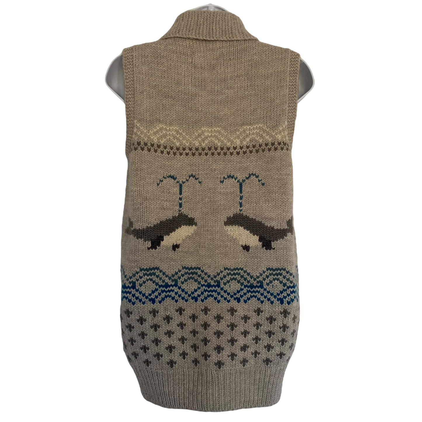 Granted Sweater Co. Soft Wool Knit Vest Size Small