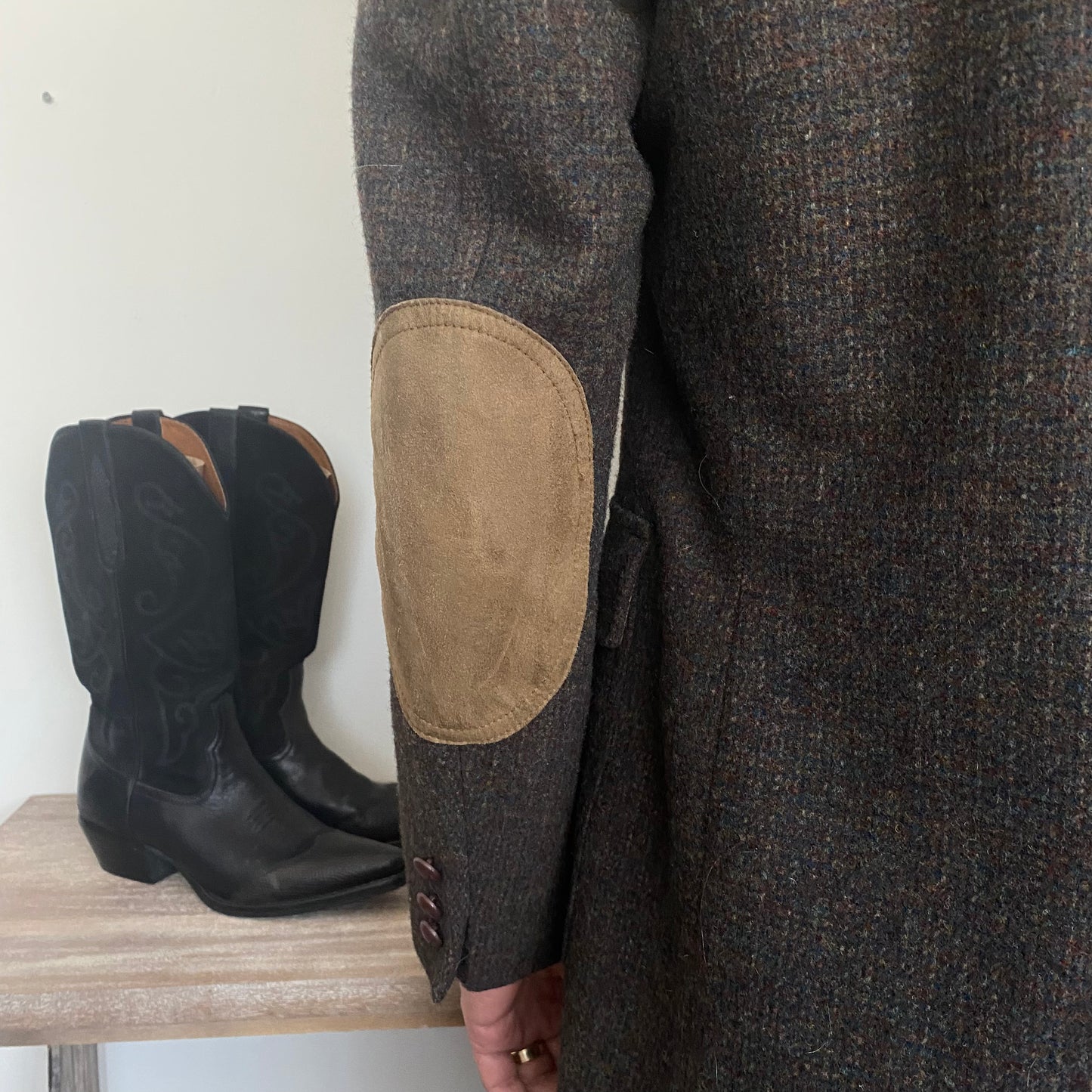 Gorgeous Vintage Men’s Pendleton Western Wool Suede Blazer Large