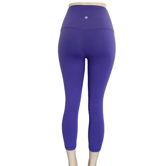 RARE Lululemon Wunder Under Crops II Full-On Luon (Roll Down) Size 4 - Love it again boutique
