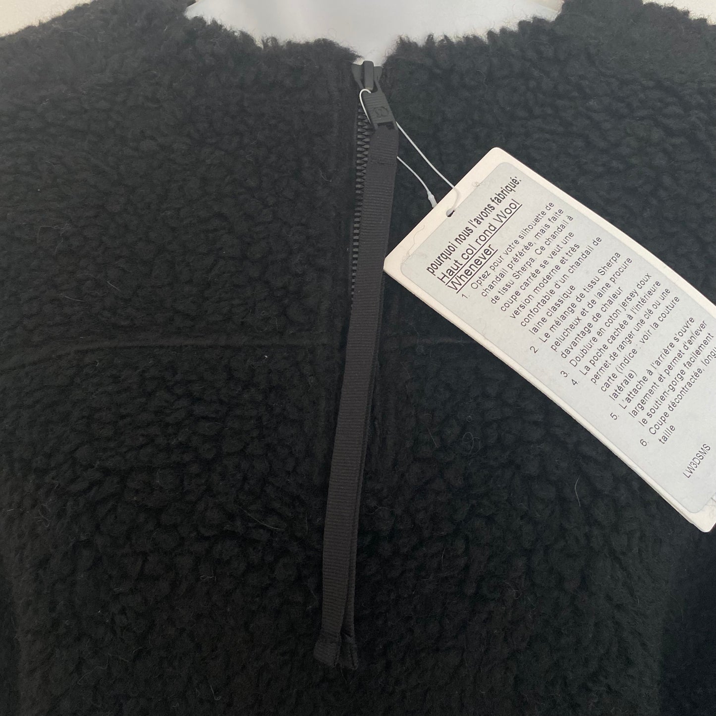 NEW Lululemon Wool Whenever Crew Relaxed Fit Boxy Size 4