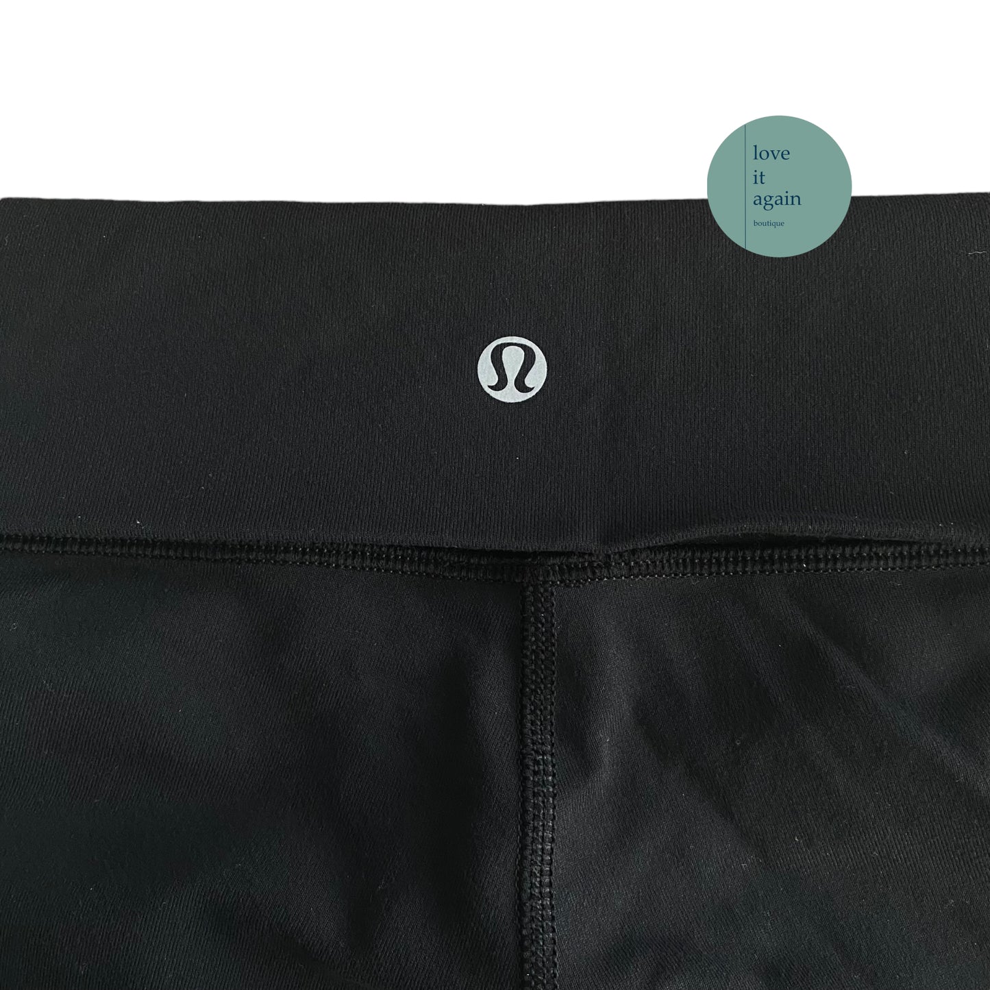 Rare Lululemon Wunder Under Super High Rise Crop II Full On Luon Roll Down Size 10
