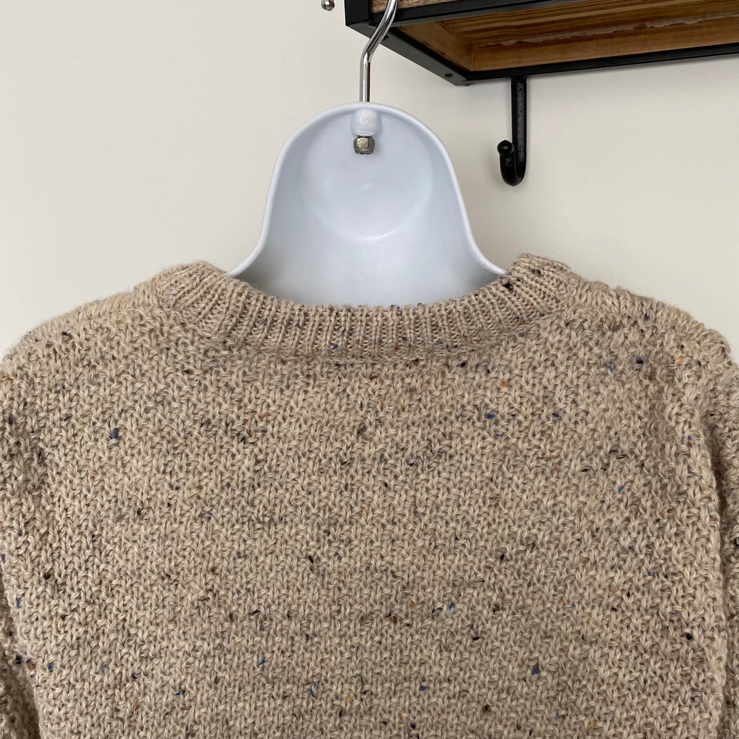 Gorgeous Cable Knit Wool Oversized Fisherman Sweater