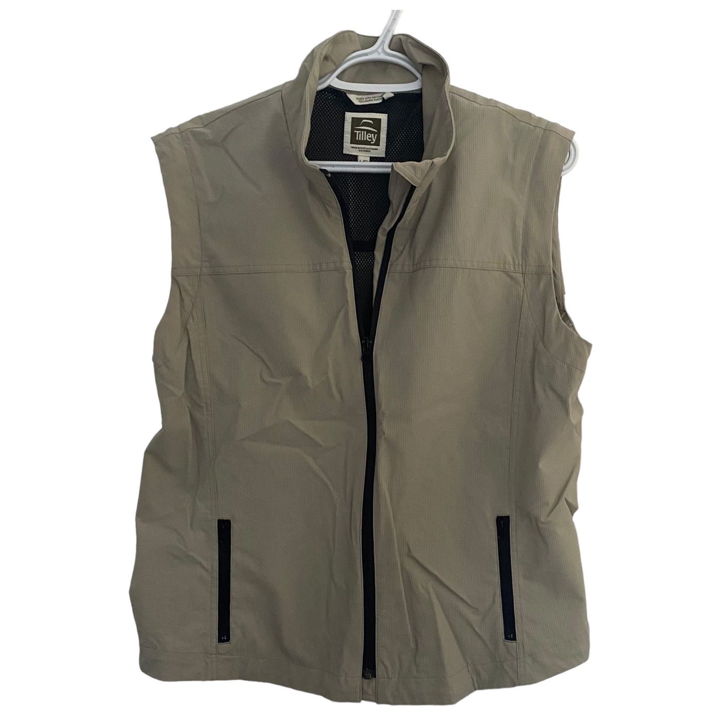 Tilley Convertible Travel Jacket to Vest Size Large