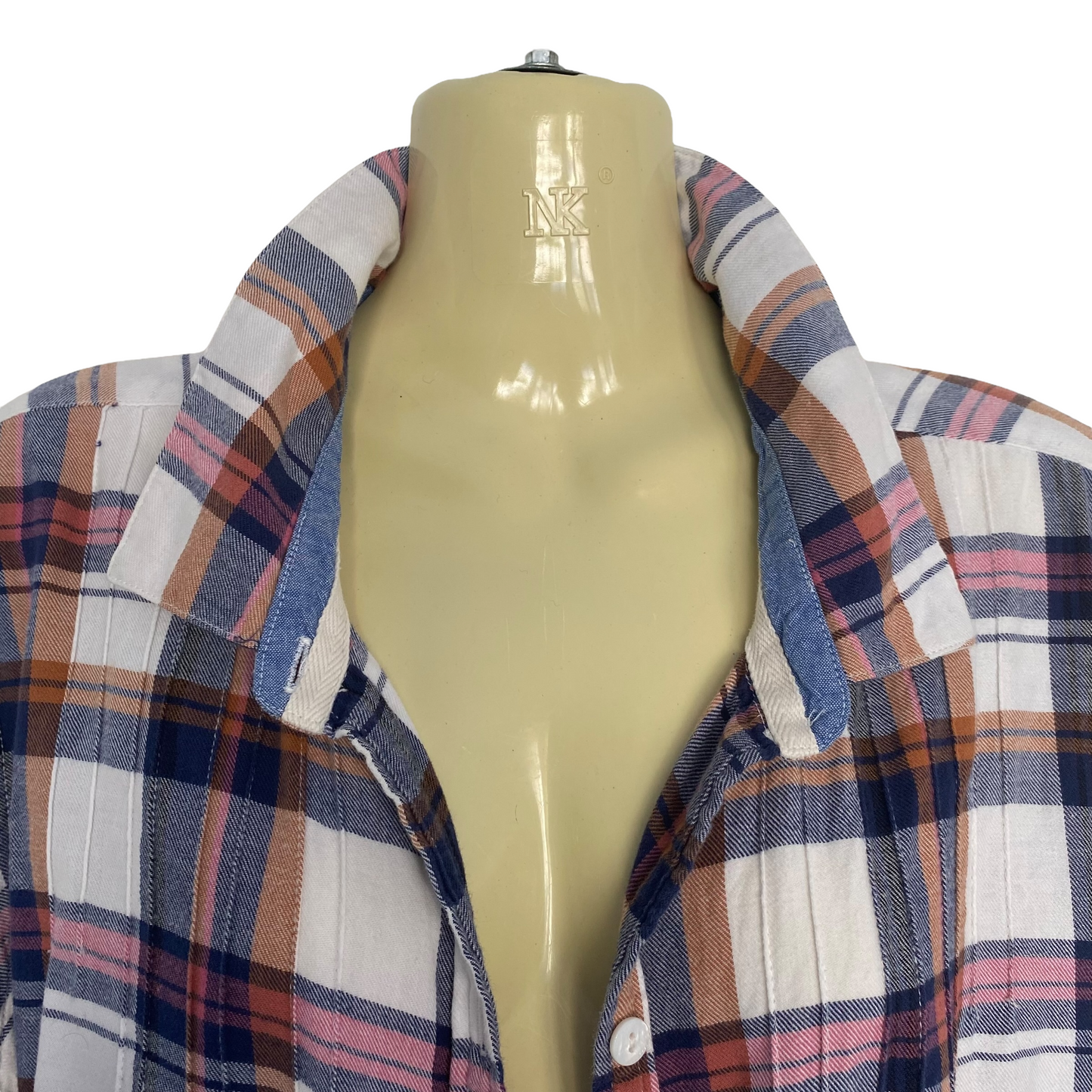 Anthropologie Isabella Sinclair Plaid Flannel Shirt Size Large
