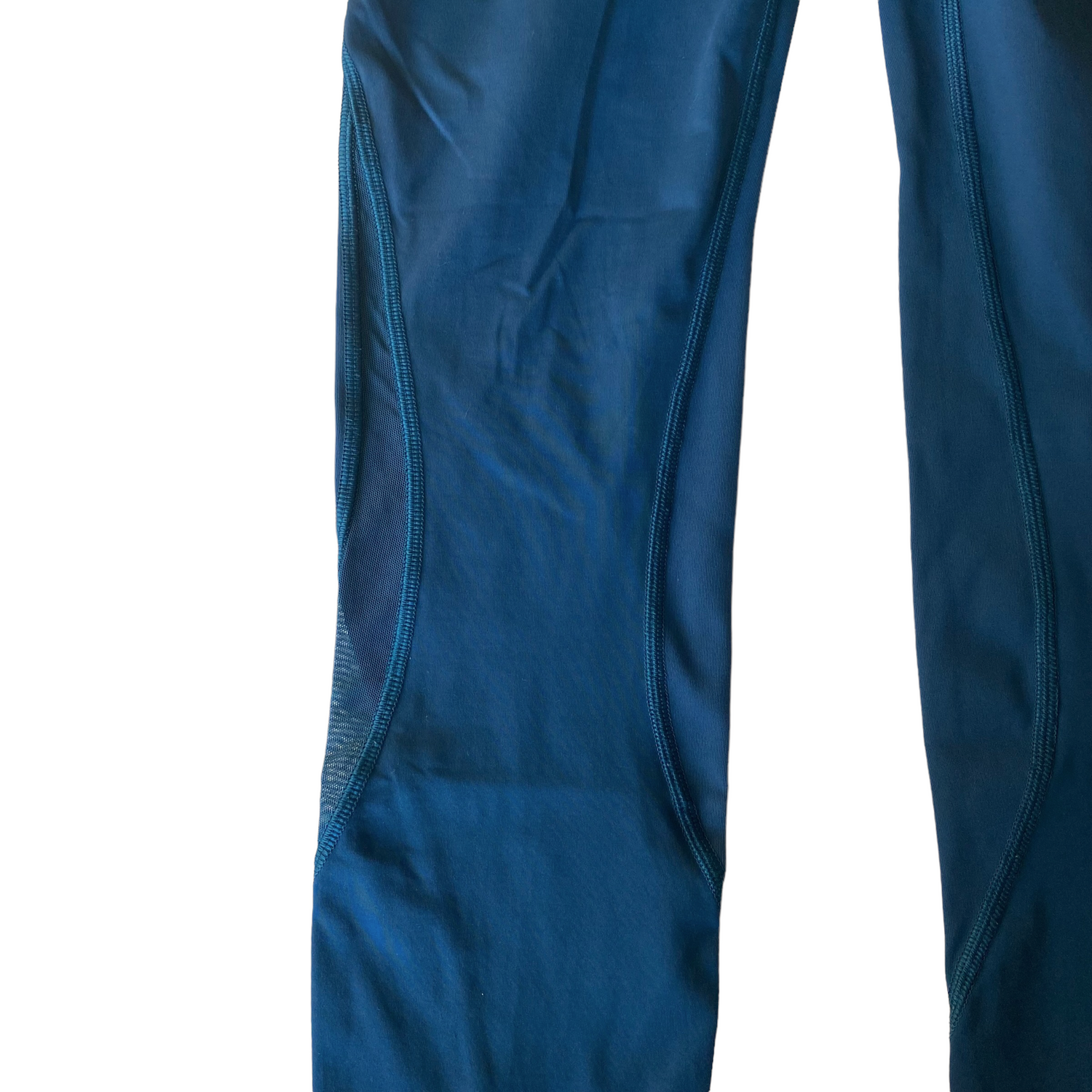 Rare Lululemon Invigorate 7/8 Tight Leggings Front Zip Pockets Sheer Detail Size 6 - Love it again boutique