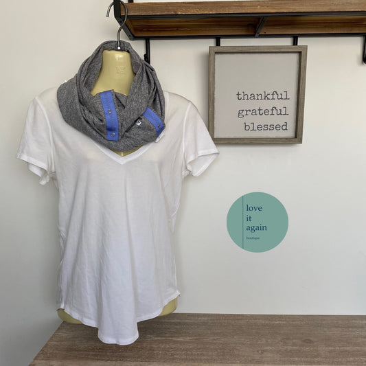 Rare NEW Lululemon Ivivva Village Chill Gray Scarf NWT