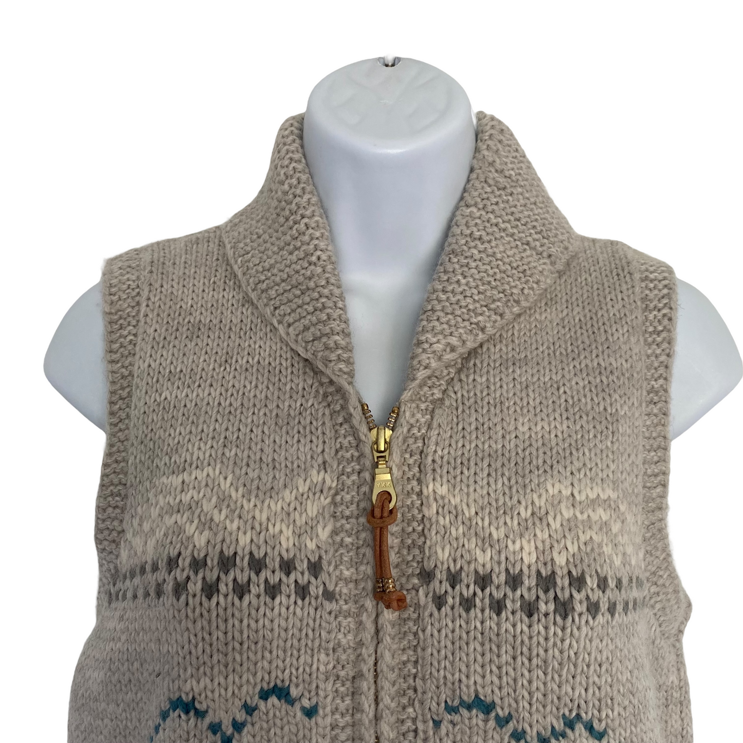 Granted Sweater Co. Soft Wool Knit Vest Size Small