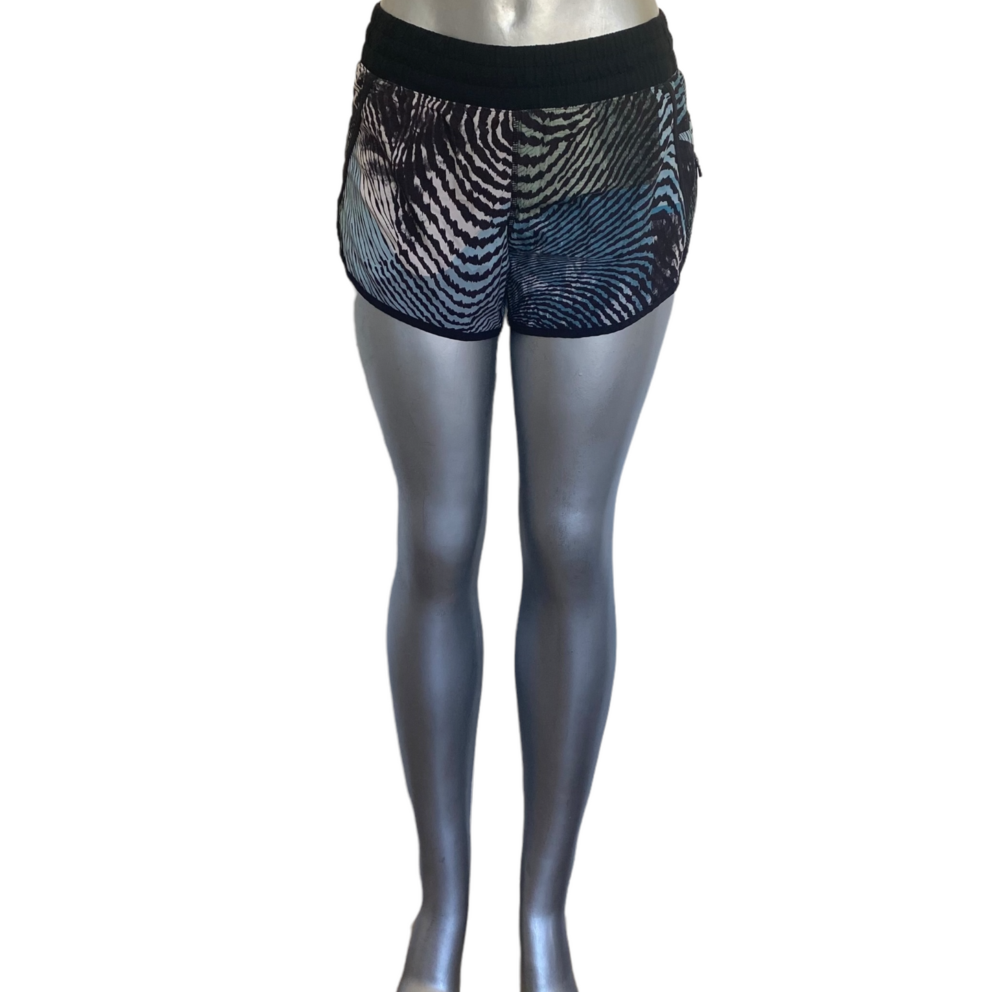 RARE Lululemon Tracker Shorts III 2016 Seawheeze Size 8