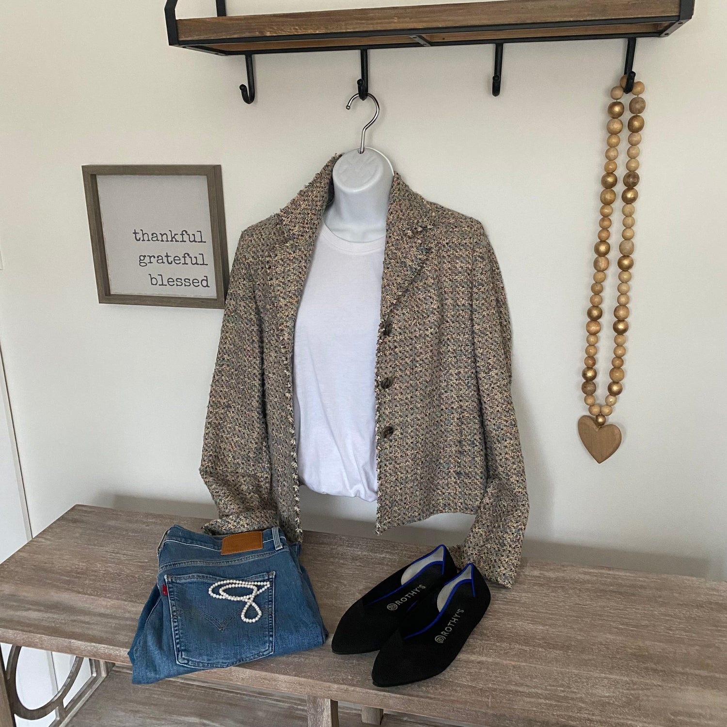 Vintage tweed blazer